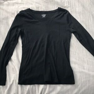 Long sleeved black shirt